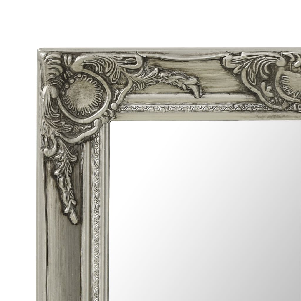 vidaXL Wall Mirror Baroque Antique Hanging Wall Mirror for Bedroom Living Room