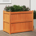 vidaXL Garden Planter Decorative Outdoor Plant Pot Flower Box Solid Wood Pine