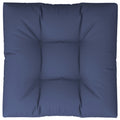 vidaXL Pallet Cushion Navy Blue 31.5"x31.5"x4.7" Fabric
